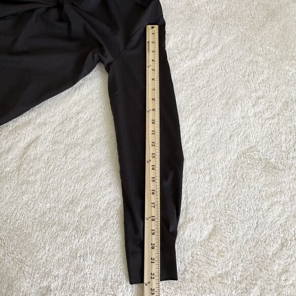 Shein Blouse Womens Size Small Black Long Sleeve Twist Front - Picture 8 of 8